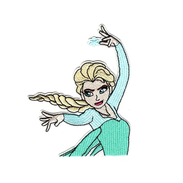 Elsa from  Disney Movie Frozen Embroidered Iron-On Patch