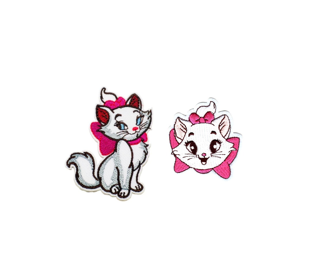 Marie the Cat Kitten From the Aristocats Movie Embroidered Etsy