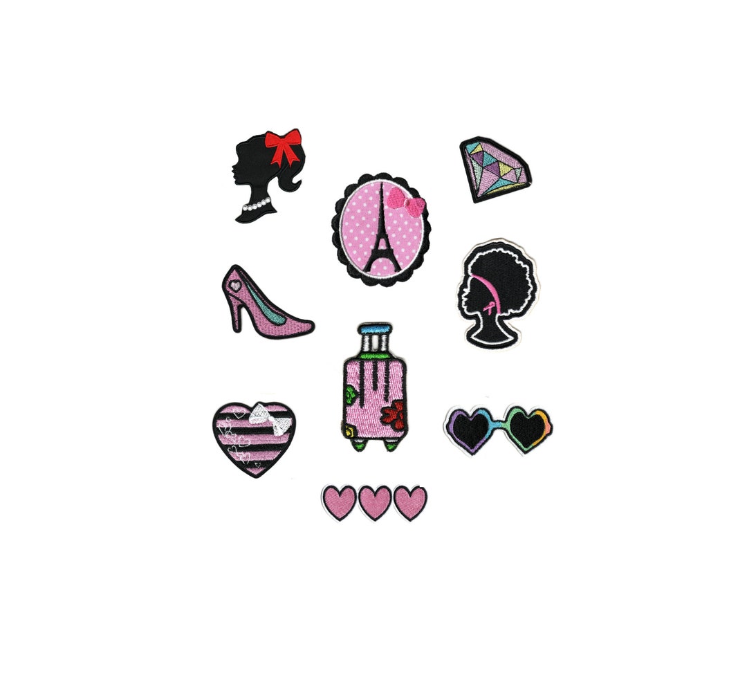 Barbie Doll Accessory Accessories Inspired Embroidered Ironon Etsy