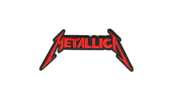 Metallica patch band iron on metal rock music DIY