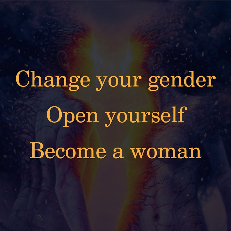 Gender Transformation Spell From Male to Female Etsy