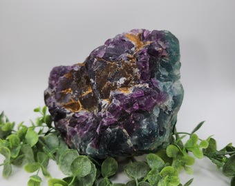 Breathtaking Purple and Green Fluorite