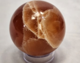 Caramel Calcite Sphere