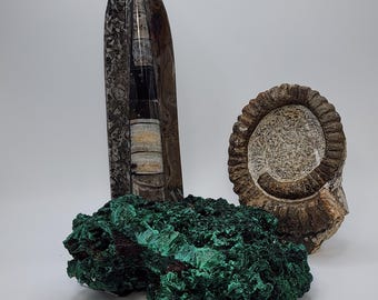 Fascinating Fibrous Malachite
