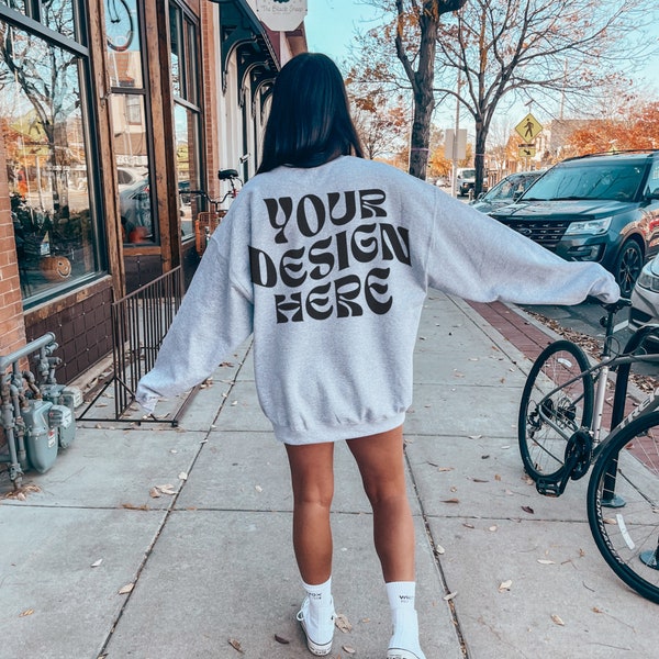 Ash Grey Reversible Mock Neck