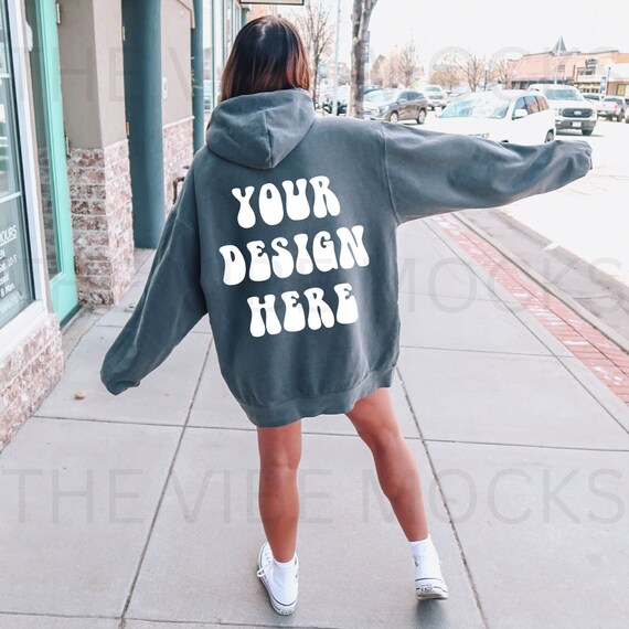Comfort colors hoodie design cheap