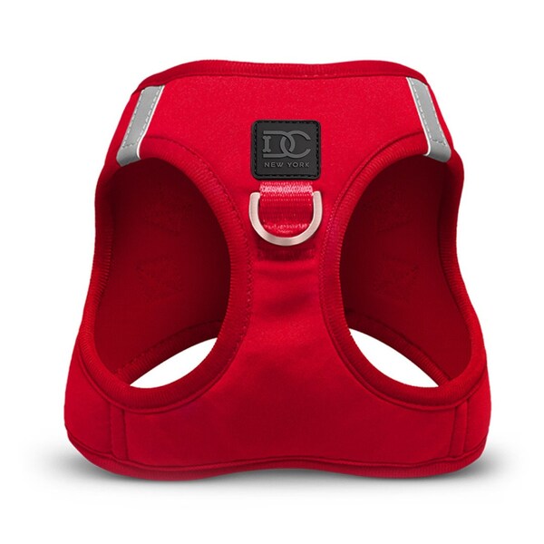 WINNER 2023 Dog Harness Innovation Award - Rouge Red Gold Luxury Step-In, No-Pull, Stylish, Modern, Cute, Quality, Adjustable Fit