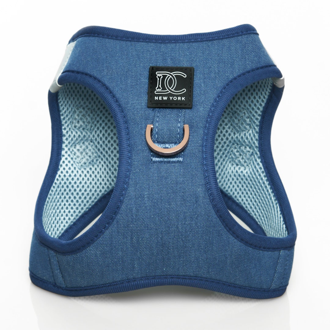 Blue Step in Dog Harness Anti Anxiety Harness for Boy Dog Etsy