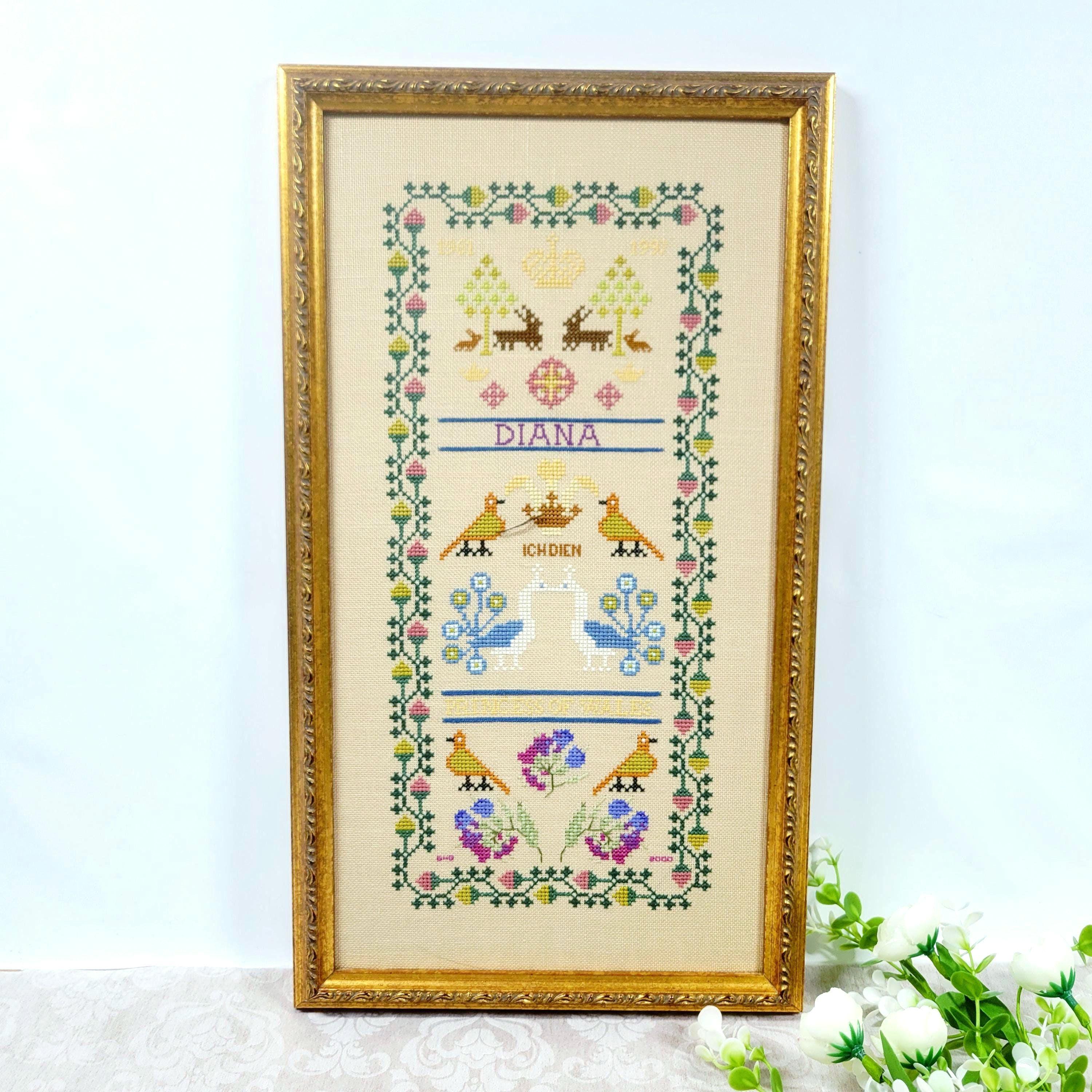 Princess Diana Needlepoint - Etsy