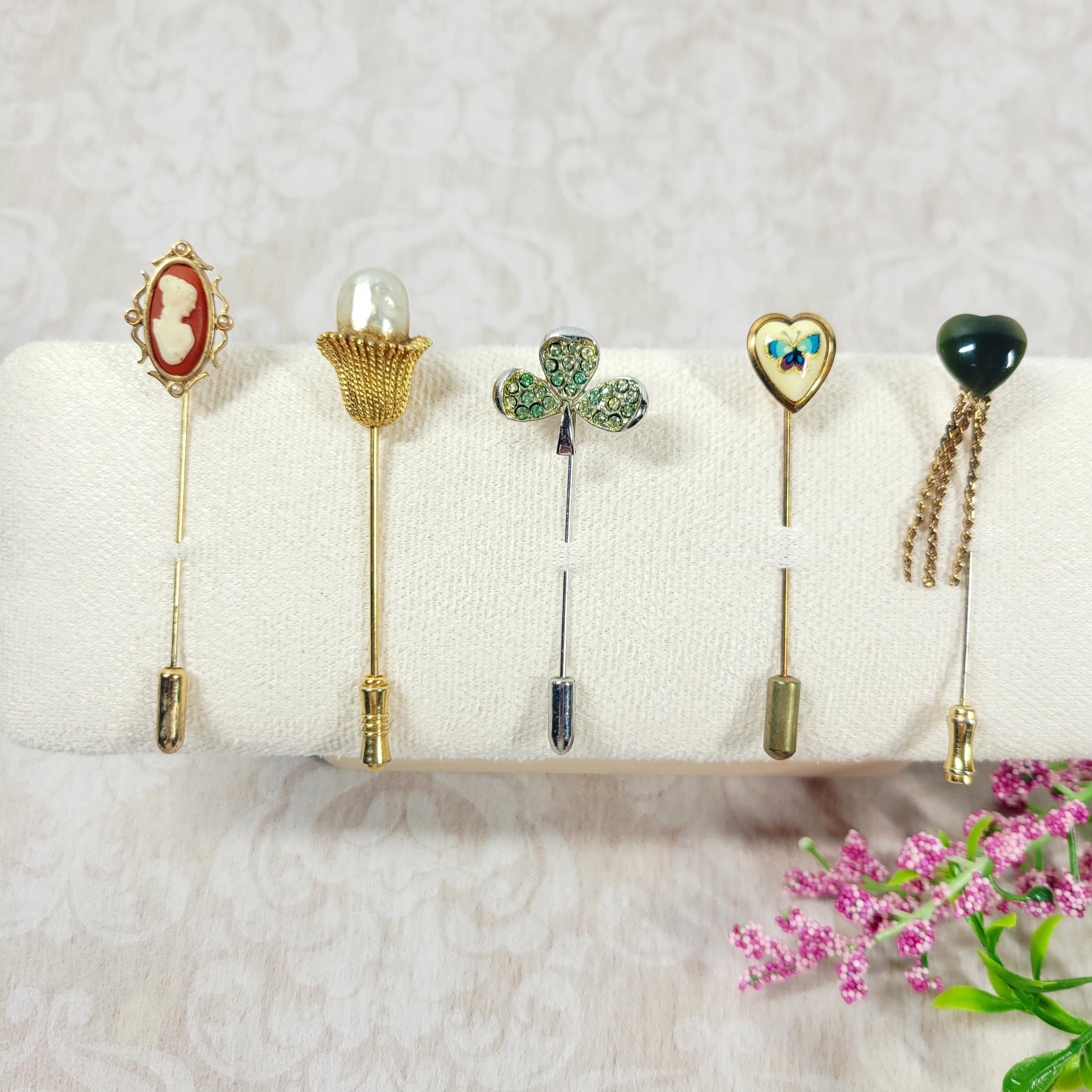 Antique Victorian Pearl Stick Pin - Etsy