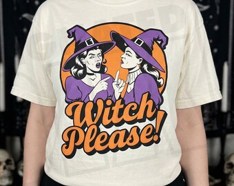 Retro Witch Halloween PNG, Witch Please Png, Retro Halloween Sublimation, Witch Png, Retro Halloween Png