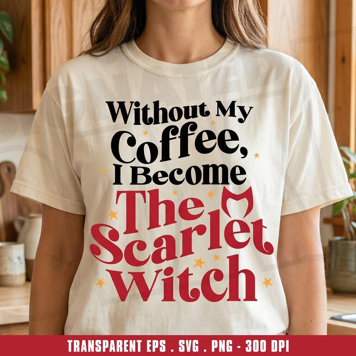 Scarlet Witch Wanda Maximoff PNG SVG EPS, Wandavision, Multiverse of ...