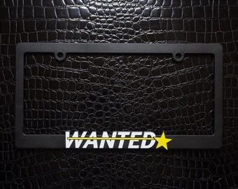 Wanted GTA LED Panel Electric Sticker Light for Car Window