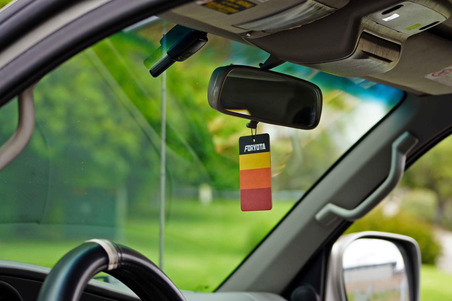 Trd-style Retro Colorblock Air Freshener for Toyota, Yellow, Orange ...