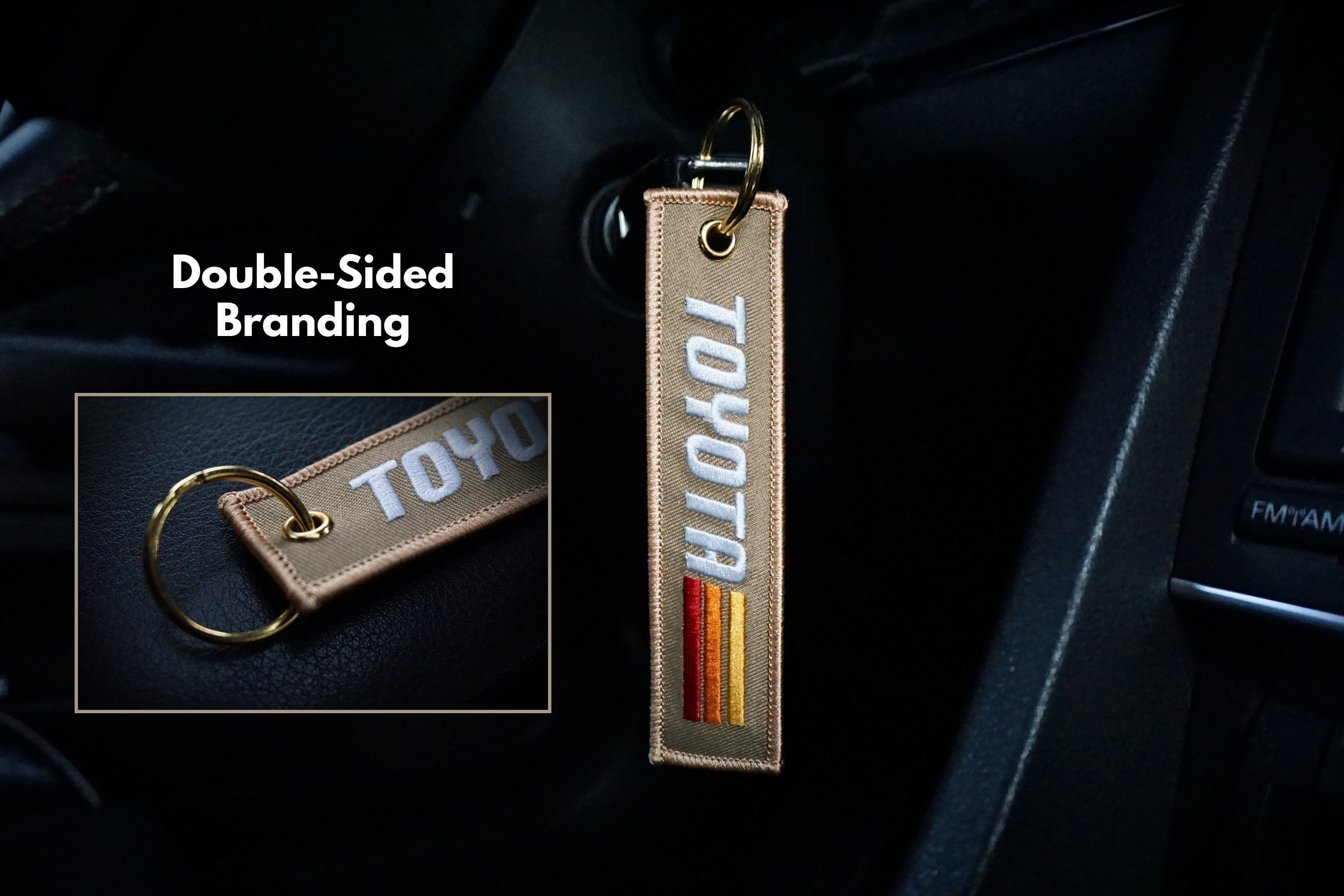 Toyota clearance retro keychain