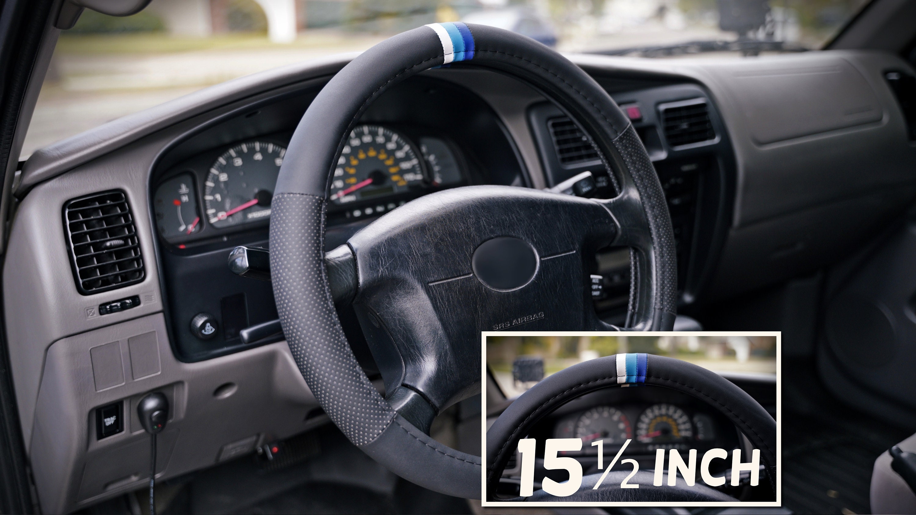 2017 toyota tacoma steering wheel cover deals
