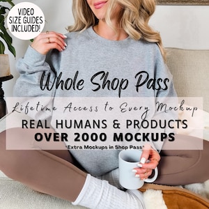 Whole Shop Mockup Bundle, Whole Shop Bundle, Entire Shop Bundle, Whole Shop Pass Mock up, Mockup Bundle, Mock up Bundle