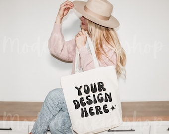 Tote Mockup, Shopping Bag Mockups, Canvas Tote Bag mock, Boho Tote bag mock, Shopping Tote Mock up
