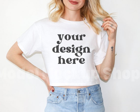 Champion hot sale cropped tee