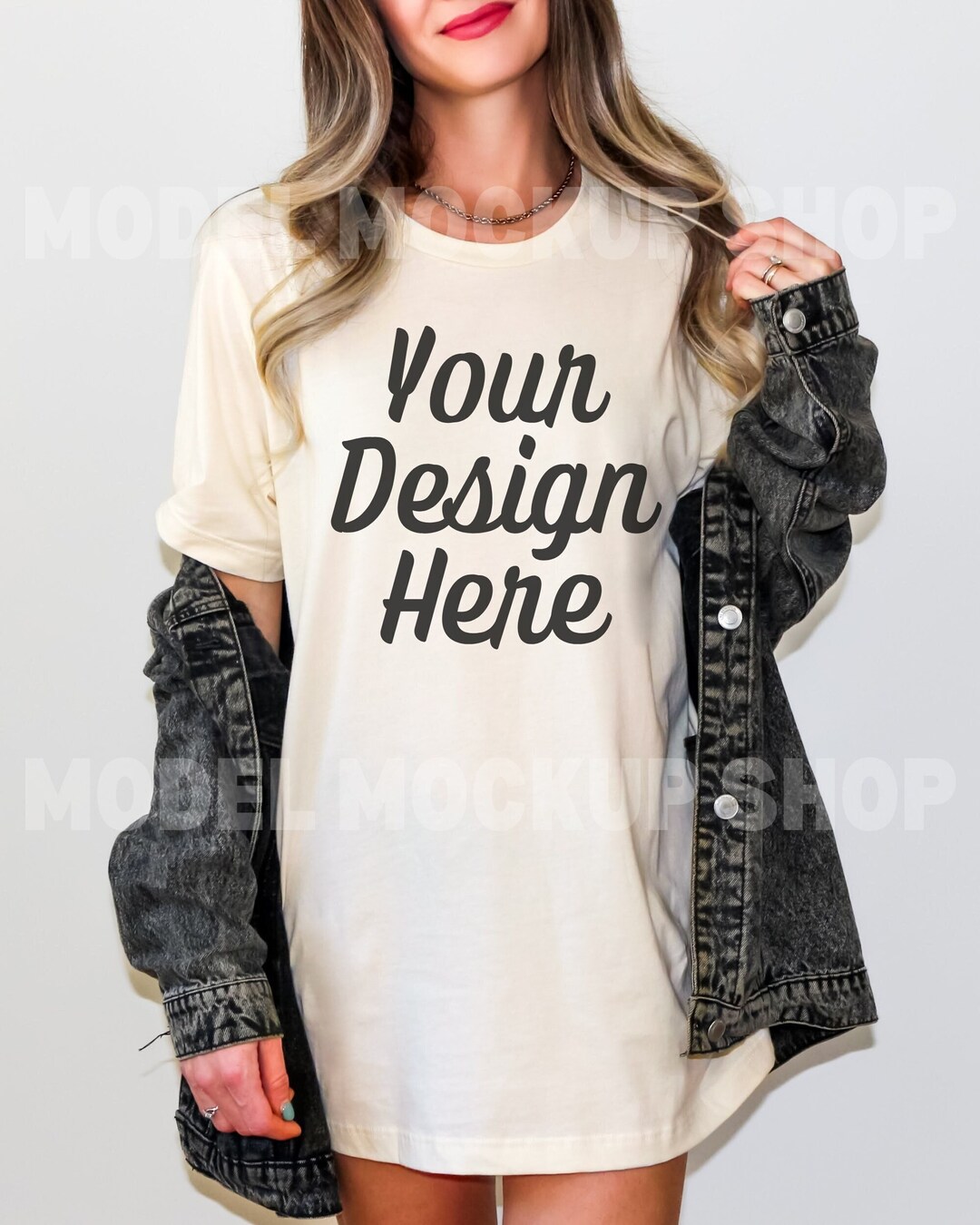 Bella Canvas Natural Mockup, Bella Canvas 3001 Mockup, Bella Canvas ...