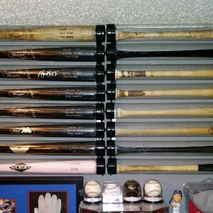 Baseball Bat Display Rack for display tubes 10 bat Display