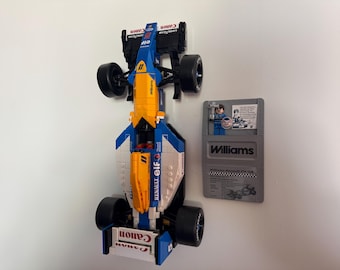 LEGO® F1 Wall Mount - Williams FW14 and Mclaren MP4/4
