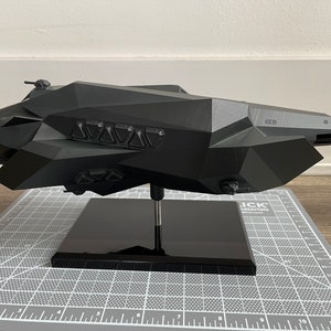 3D print Amun-Ra stealth frigate from the Expanse 3D print files