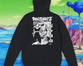 Dragon Ball Piccolo Hoodie,  Japanese Anime Manga Unisex Pullover Hoodie