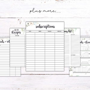 Homeschool Planner | Undated Planner | Homeschool Trackers | Printable ...