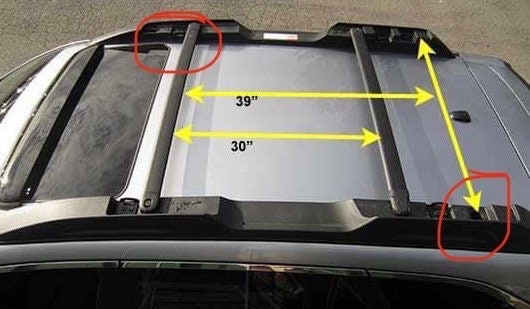 2018 subaru outback touring roof rails outlet