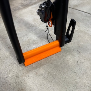 Front Fork Spacer Sled with disk brake spacer, 12x100 or 15x110
