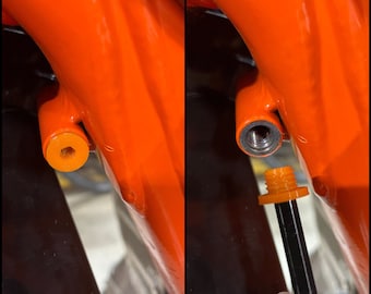 KTM HSQ GAS steering stop plugs