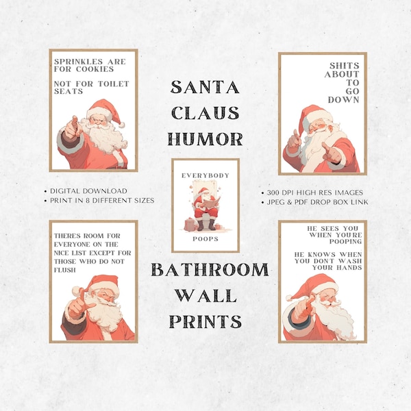 Bathroom Humor Etsy