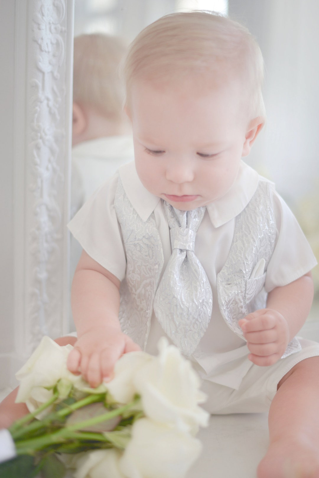Newborn Boy Clothes , Baby Boy Christening Outfit , Boys Baptism Outfit ...
