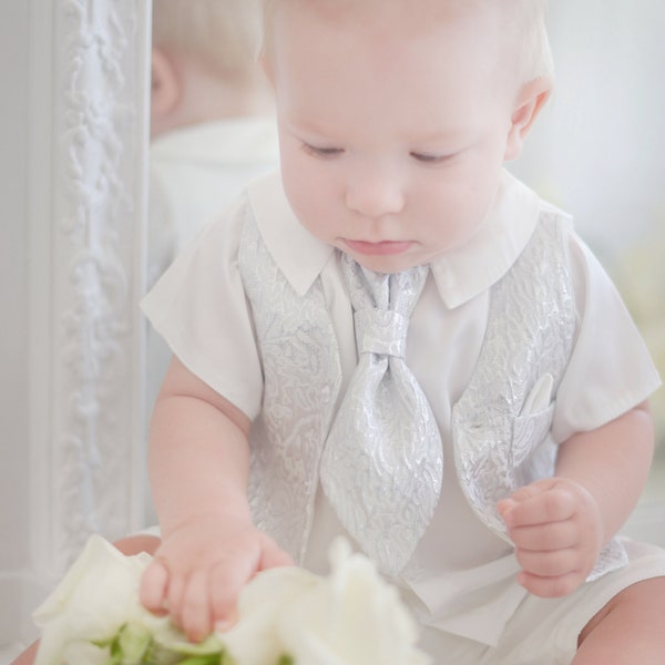 Vêtements garçon nouveau-né, Tenue de baptême bébé garçon, Tenue de 1er anniversaire, Cadeau de baptême bébé garçon