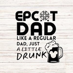 EPCOT Papa, passen Geschenk Geschenk, Vinyl geschnitten Datei, SVG, Jpg, Png, druckbare Design-Dateien