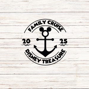 Cruzeiro em família, Tesouro D I S N E Y, Personalize o presente Svg, Arquivo de corte de vinil, Svg, Jpg, Png, Arquivos de design para impressão