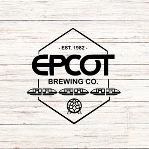 EPCOT brewing company, *UPDATED DESIGN, Customize Gift Svg, Vinyl Cut File, Svg, Jpg, Png, Printable Design Files