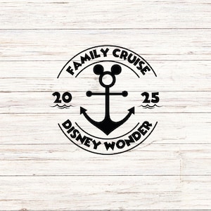 Family Cruise, D I S N E Y Wonder, Customize Gift Svg, Vinyl Cut File, Svg, Jpg, Png, Printable Design Files