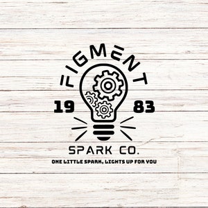 FIGMENT Spark Co., Customize Gift Svg, Vinyl Cut File, Svg, Jpg, Png, Printable Design Files