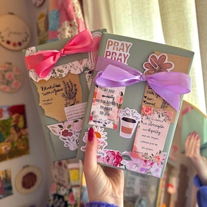 Blind Date with Jesus | Blind Date with a Book | Christian Gift | Bible and Journal | Christian Gift for Her | Jesus | Notebook | Booklover