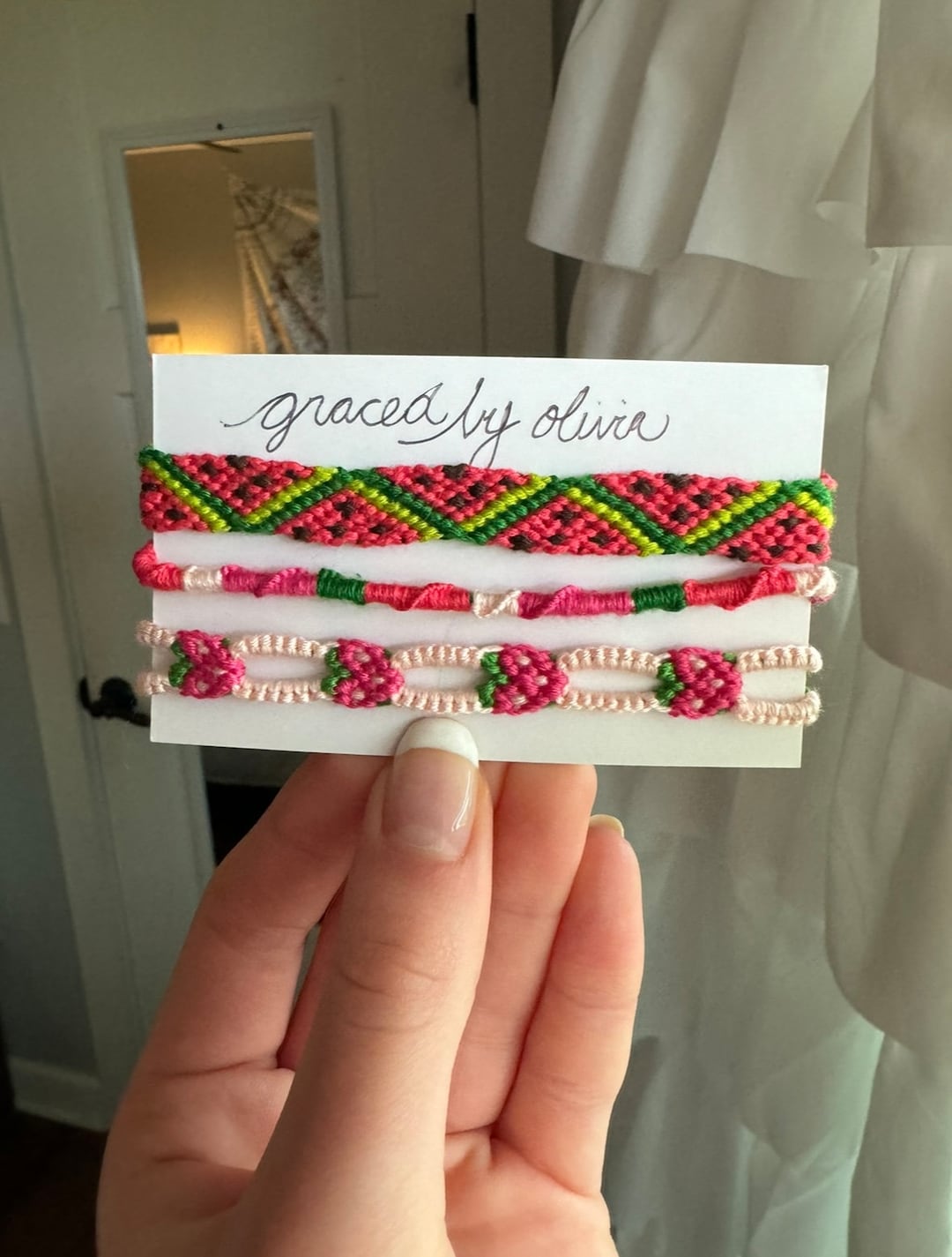 Fruit Friendship Bracelet Set Friendship Bracelet Etsy Canada