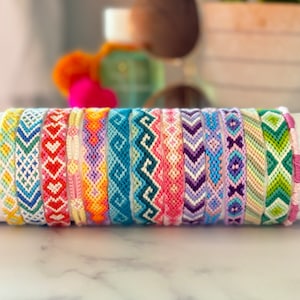 Custom Friendship Bracelets | Adjustable Bracelets | Customized Friendship Bracelets