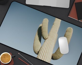 Western Desert Office Desk Mat, Cute XXL Gaming Mouse Pad, Aesthetic Gaming Mouse Pad Large, Extended Mouse Pad