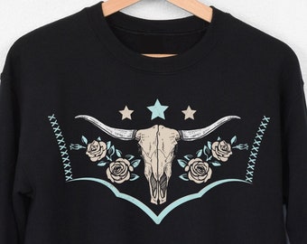 Western Graphic Tee Sweatshirt, Cowgirl Crewneck, Band Country Music Shirt, Nashville Sweatshirt, Country Concert Tee, cowgirl t-shirt