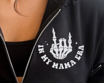 In My Mom ERA, Women's Zip Hoodie, mama sweater, best gifts for moms