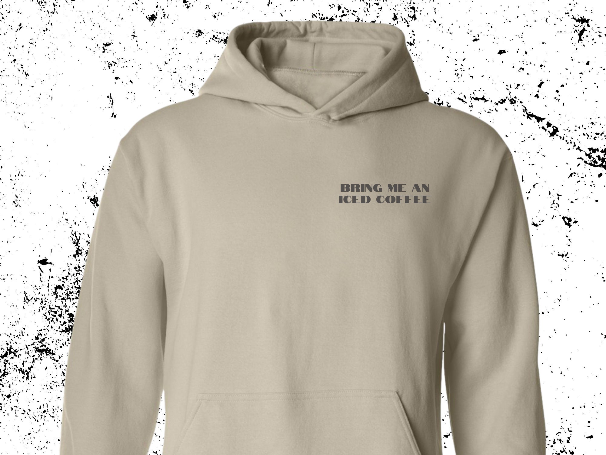 Iced Coffee Sweatshirt, Coffee Hoodie, Gift for Coffee Lover, but First ...