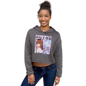 Crop Hoodie Anime Kawaii