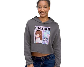 Crop Hoodie Anime Kawaii