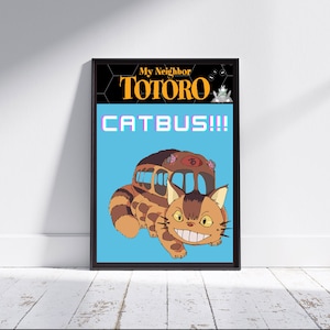 My Neighbor Totoro Catbus! Poster